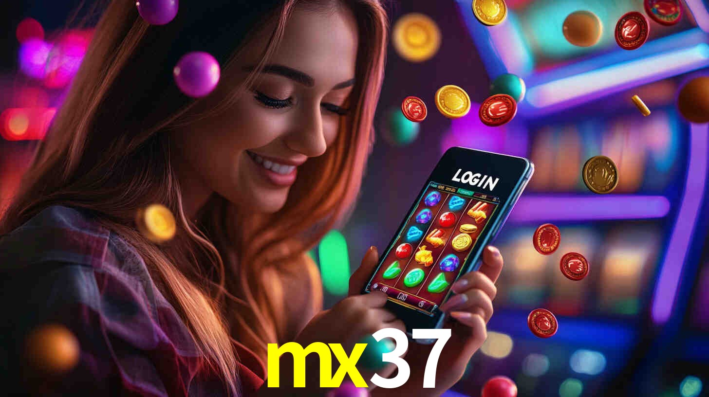 Interfaz de la app móvil mx37 en un smartphone moderno